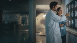 Современная диагностика и обсуждение исследований в медицинском центре